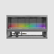 Firegear Outdoors LED Kalea Bay 60 Inches Linear Outdoor Fireplace | OFP-60LECO-PLED