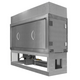 Firegear Outdoors LED Kalea Bay 60 Inches Linear Outdoor Fireplace | OFP-60LECO-PLED With Weather Cover In Use
