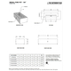 Regal Rectangular Powder Coated Metal Fire Pit 54 Inches Specifications