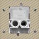Firegear Surface Mount Enclosure Designed to House ESTOP1-0H Timer | ESTOP-RM-KIT Parts