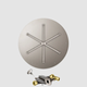 Firegear Round Flat Stainless Steel Burner Systems | FPB in MT 29 Inches