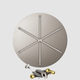 Firegear Round Flat Stainless Steel Burner Systems | FPB in MT 34 Inches