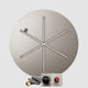 Firegear Round Flat Stainless Steel Burner Systems | FPB in TPSI 39 Inches