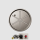 Firegear Round Drop-In Stainless Steel Burner Systems | FPB in TPSI 25 Inches
