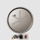 Firegear Round Drop-In Stainless Steel Burner Systems | FPB in TPSI 29 Inches