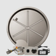 Firegear Round Drop-In Stainless Steel Burner Systems | FPB in AWS 33 Inches