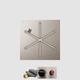Firegear Square Flat Stainless Steel Burner Systems | FPB in TPSI 25 Inches