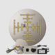 Firegear Round Flat Snowflake Pro Series Burner Systems | FPB in AWS 34 Inches
