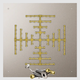 Firegear Square Flat Snowflake Pro Series Burner Systems | FPB in MT 46 Inches