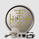 Firegear Round Drop-In Snowflake Pro Series Burner Systems | FPB in AWS 33 Inches