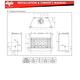 White Mountain Hearth Carol Rose Coastal Collection Linear 48" Outdoor Fire Pit Specifications