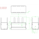 White Mountain Hearth Carol Rose Coastal Collection Linear 48" Outdoor Fireplace Specificaions