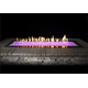 Carol Rose Coastal Collection Linear 48" Outdoor Fire Pit with multi color led
