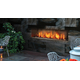Barbara Jean Collection 72" See-Through Linear Outdoor Fireplace OFP7972S2 in Single-Sided Style