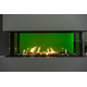 Sierra Flame Lyon 48-Inch 4-Sided Direct Vent Fireplace with a 360° See-Through Display
