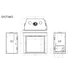 White Mountain Hearth Rushmore 36" Clean Face Direct Vent Gas Fireplace Dimension