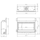 Sierra Flame Boston 36" Spec Sheet
