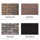 White Mountain Hearth Innsbrook Medium Clean-Face Direct Vent Gas Fireplace Insert Liners