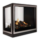 White Mountain Hearth Tahoe Clean Face Premium Peninsula 36" Direct Vent Gas Fireplace - DVCP36PPxxx
