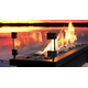 Barbara Jean Collection 24" Linear Outdoor Fire Stand OFS24MAPT