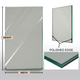 Replacement Clear Tempered Fireplace Glass Doors