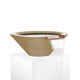 Cazo GFRC Concrete Round Water Bowl Brown