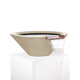 Cazo GFRC Concrete Round Water Bowl Vanilla