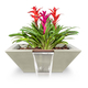 Maya GFRC Concrete Square Planter and Water Bowl In Maya