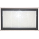 The Nightwell Zero Clearance Fireplace Door back view - easy installation!