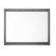 Rainbox ZC fireplace door in Natural Iron