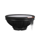 Roma GFRC Concrete Round Water Bowl In Black