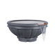 Roma GFRC Concrete Round Water Bowl In Gray