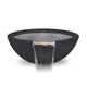 Sedona GFRC Wood Grain Concrete Round Water Bowl