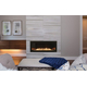 White Mountain Hearth Boulevard 36" Ventless Linear Gas Fireplace Installed