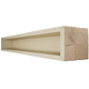 72 Inch Aged Ash Faux Wood Fireplace Mantel Shelf