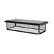 Big Top Black Galvanized Multi-Flue Chimney Cap in 3/4" Mesh