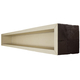 84 Inch Cherry Faux Wood Fireplace Mantel Shelf, 3 image