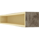 84 Inch Natural Honey Dew Faux Wood Fireplace Mantel Shelf, 3 image