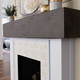 84 Inch Natural Honey Dew Faux Wood Fireplace Mantel Shelf, 4 image