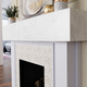 84 Inch Ready For Paint Faux Wood Fireplace Mantel Shelf, 4 image