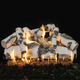 Grand Canyon 30" Quaking Aspen See Through Log Set