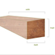 72 Inch Mahogany