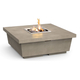 American Fyre Designs 44” Contempo Square Fire Table Chat Height Manual Flame Sensing | 784-11-M2C