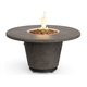 American Fyre Designs 48” Cosmopolitan Round Fire Table Chat Height FyreStarter Bluetooth | 645-11-H2C