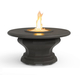 American Fyre Designs 48” Inverted Fire Table Chat Height Manual Flame Sensing | 629-11-M2C