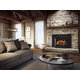 Osburn 3500 Wood Insert with Heat Activated Variable Brushed Nickel Surround
