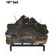 Blazing Pecan Gas Log Set