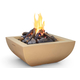 American Fyre Designs 36" Bordeaux Square Fire Bowl FyreStarter Bluetooth | 430-11-H6C