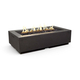 American Fyre Designs 56" Louvre Rectangle Fire Pit Manual Flame Sensing | 689-11-M7C