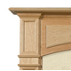 Arched Arlington Fireplace Mantel Corner Detail